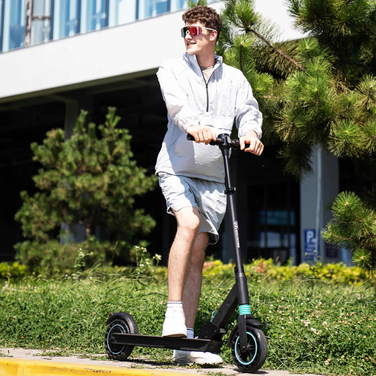 EVERCROSS E8 Electric Scooter - 8" Tires, 350W Motor, Max 15 MPH, 3 Speed Modes, Foldable Commuter - Image 10