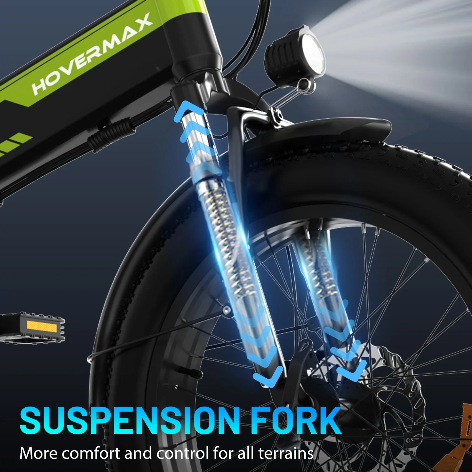 HOVERMAX HK10 PRO 750W Electric Bike for Adults  20X4.0" - Image 5