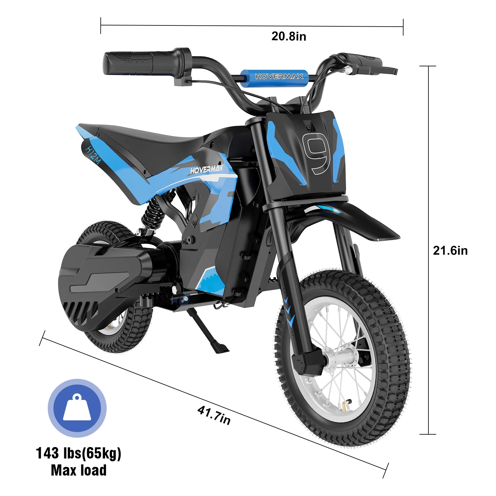 HOVERMAX H12M Electric Dirt Bike for Kids Teens - Image 13