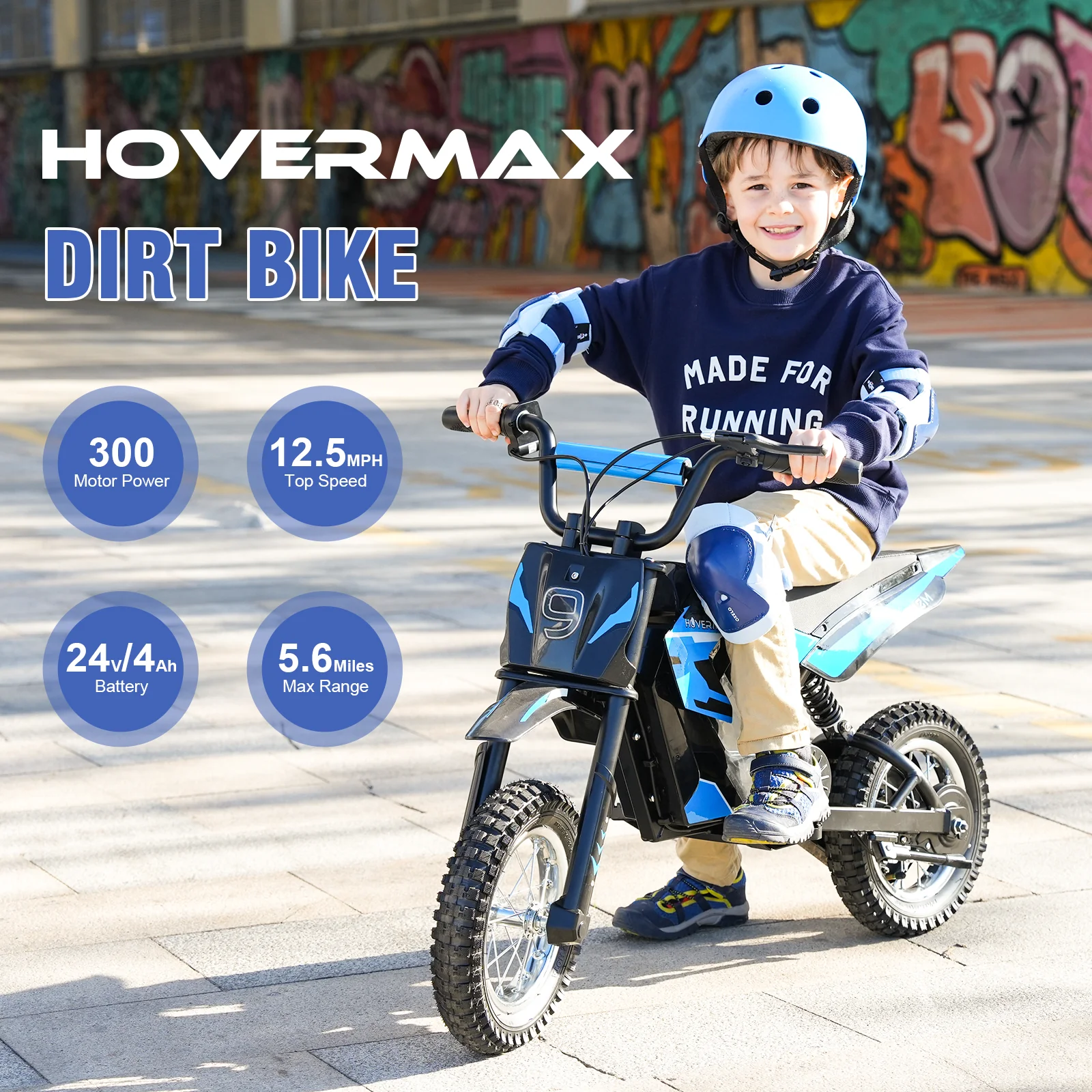 HOVERMAX H12M Electric Dirt Bike for Kids Teens - Image 3