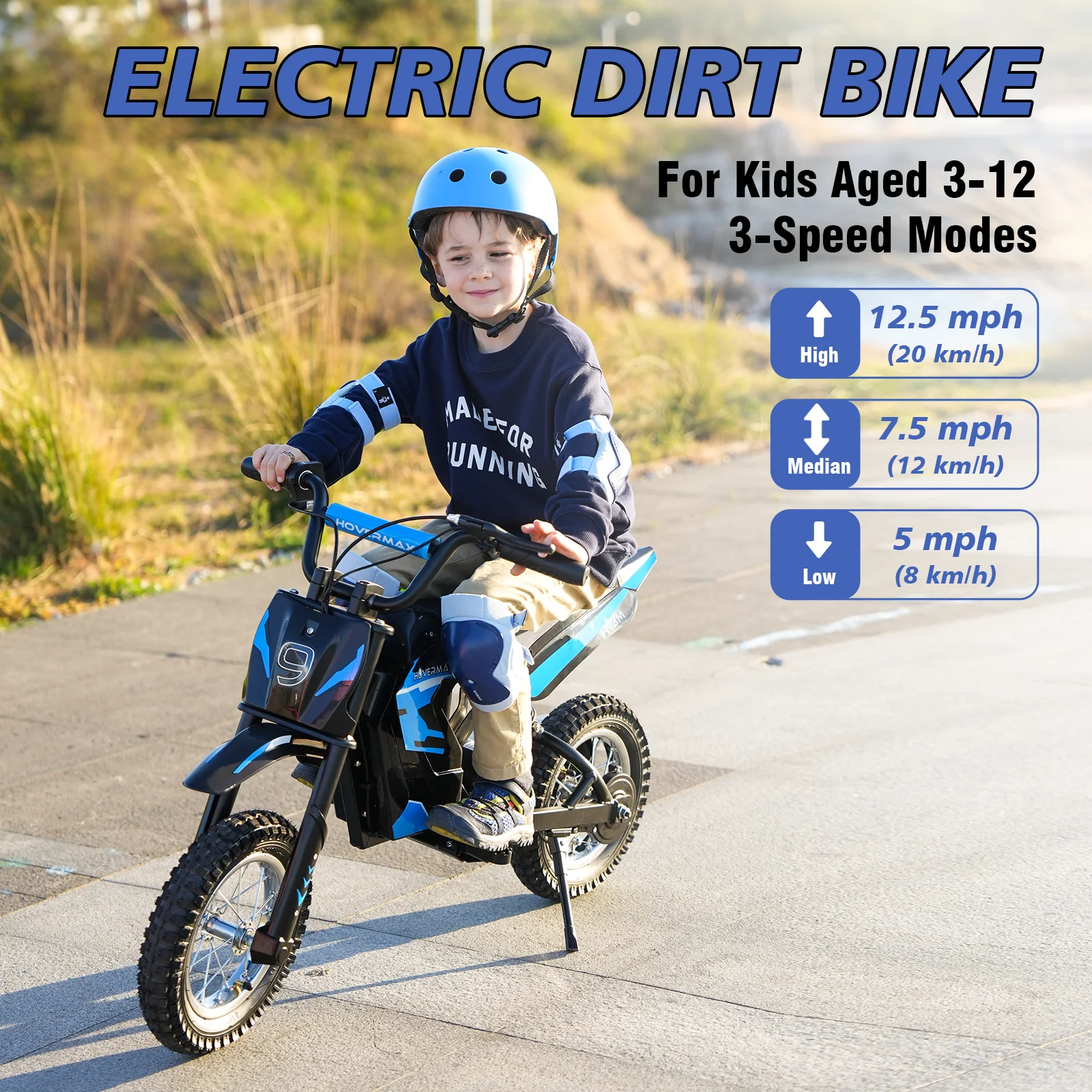 HOVERMAX H12M Electric Dirt Bike for Kids Teens - Image 4