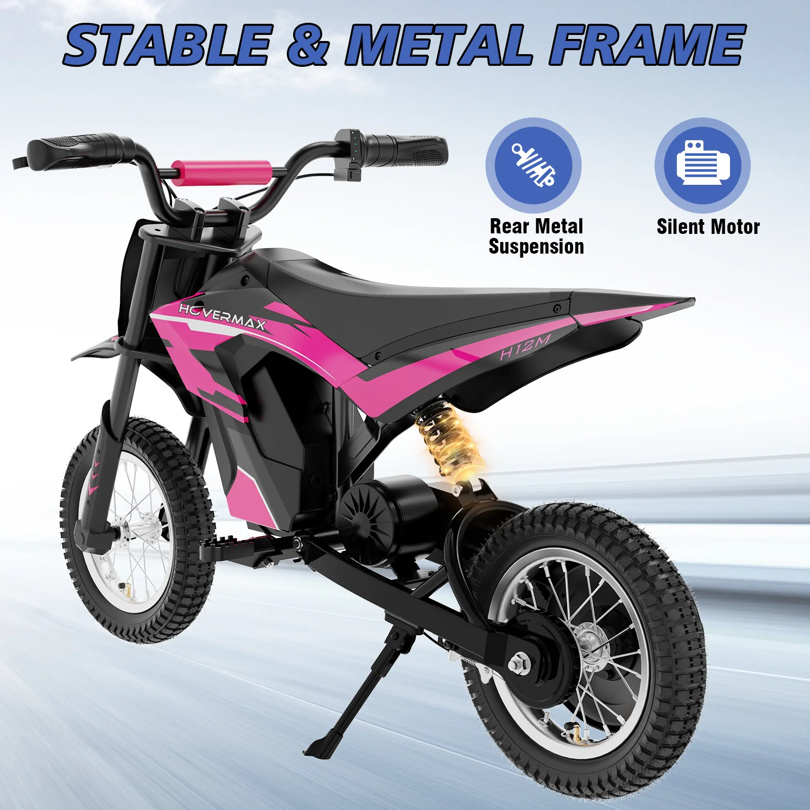 HOVERMAX H12M Electric Dirt Bike for Kids Teens - Image 8